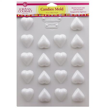 SMALL HEARTS CANDIES SHEET MOLD