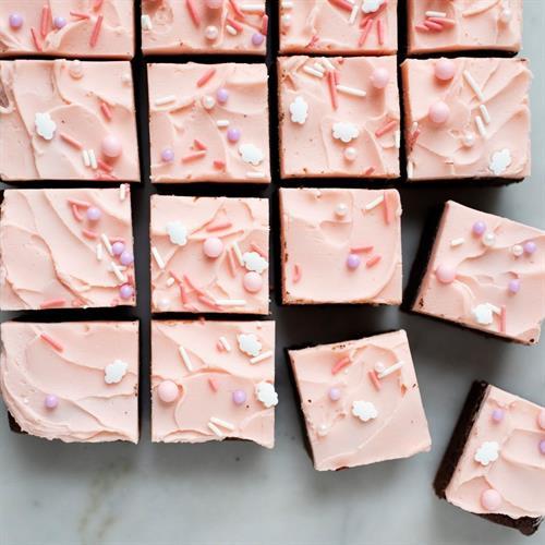 Strawberry Brownies