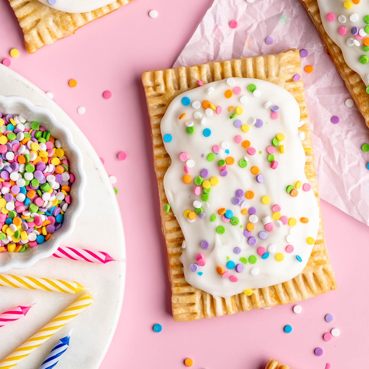 Birthday Cake Pop Tarts