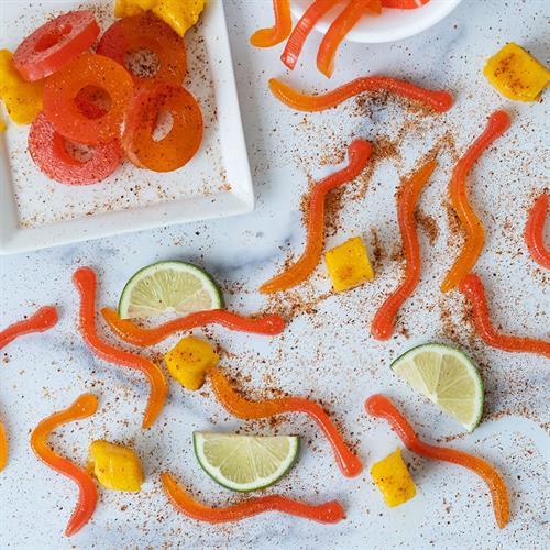 Mango Tajin Gummy Worms