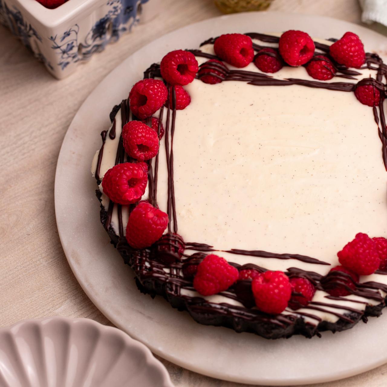 Chocolate Raspberry Tart
