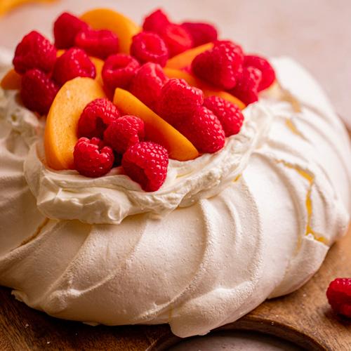Apricot Pavlova