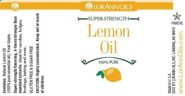 LEMON OIL, NATURAL
