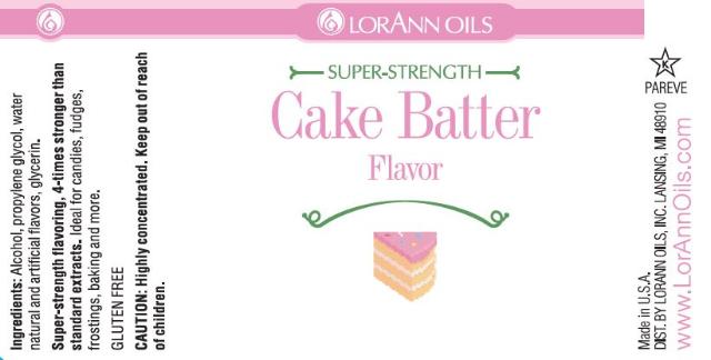 CAKE BATTER FLAVOR