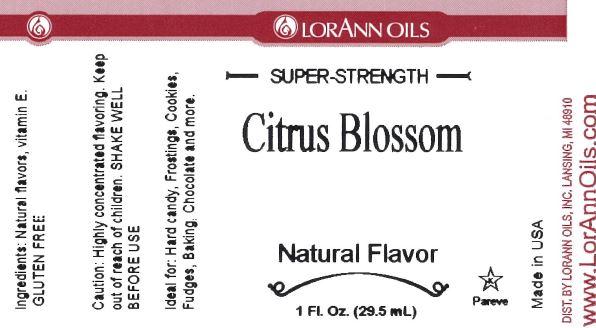 CITRUS BLOSSOM FLAVOR, NATURAL