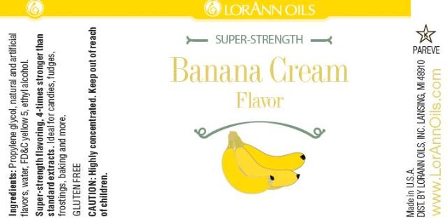 BANANA CREAM FLAVOR