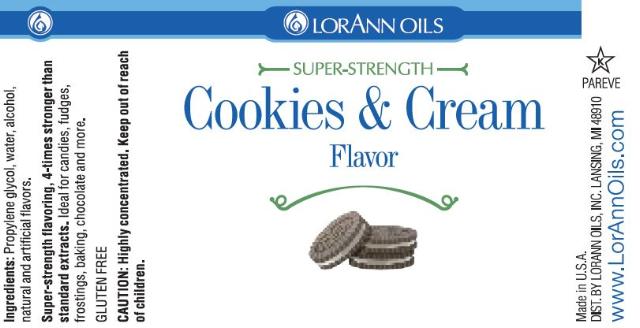COOKIES & CREAM FLAVOR