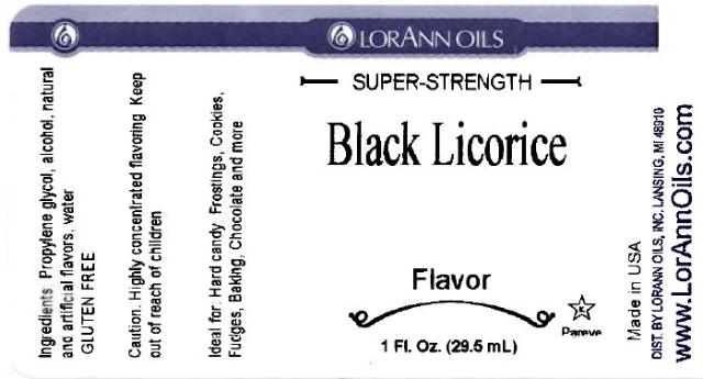 BLACK LICORICE FLAVOR