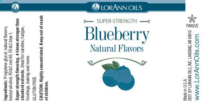 BLUEBERRY FLAVOR, NATURAL
