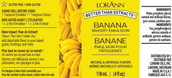 BANANA BAKERY EMULSION