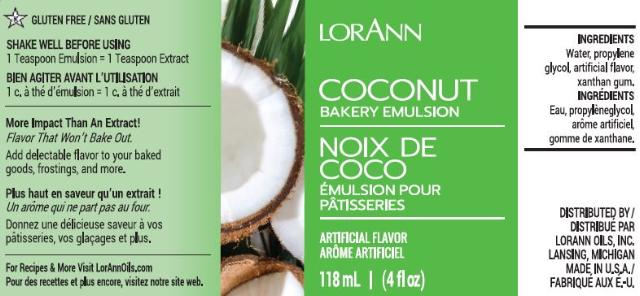 COCONUT BAKERY EMULSION