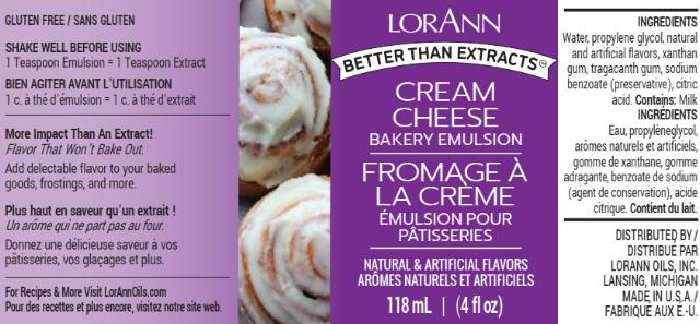 CREAM CHEESE BAKERY EMULSION