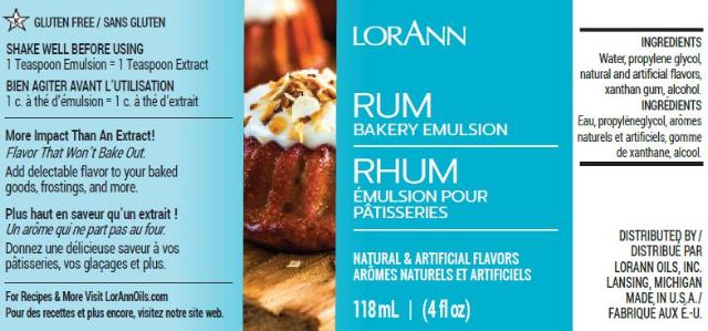 RUM BAKERY EMULSION