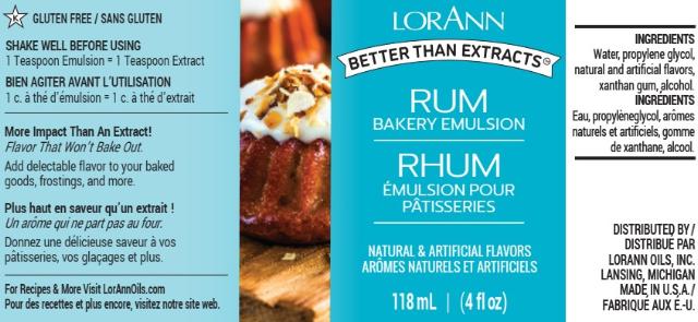 RUM BAKERY EMULSION