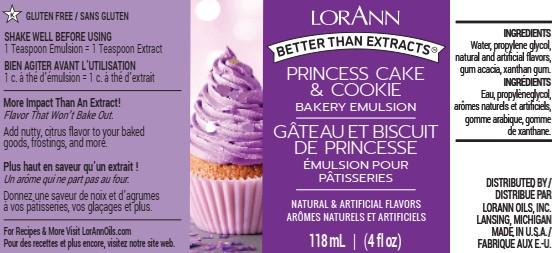 PRINCESS CAKE & COOKIE BAKERY EMULSION