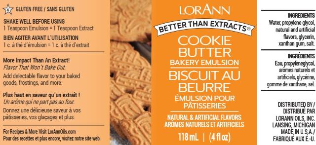 COOKIE BUTTER BAKERY EMULSION