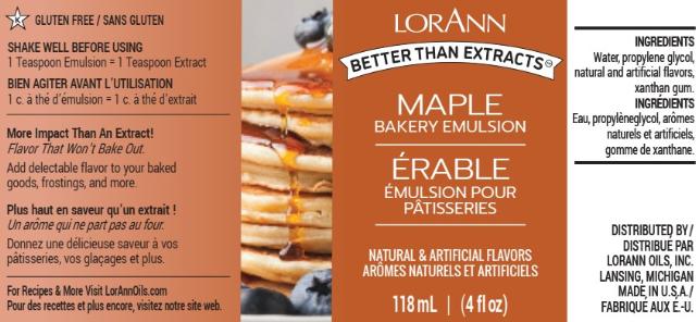 MAPLE BAKERY EMULSION