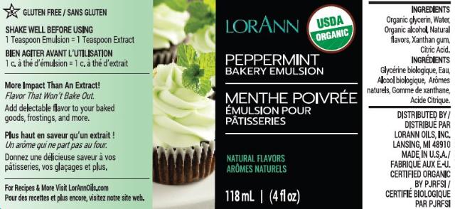 ORGANIC PEPPERMINT EMULSION