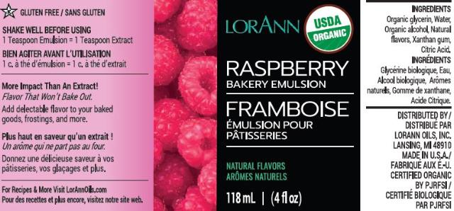 ORGANIC RASPBERRY EMULSION