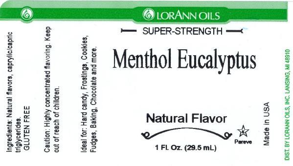 MENTHOL-EUCALYPTUS FLAVOR, NATURAL