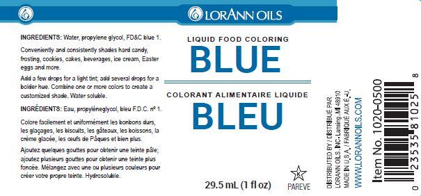 BLUE LIQUID COLOR