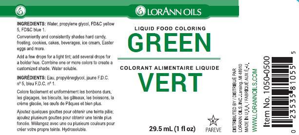 GREEN LIQUID COLOR