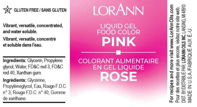 PINK LIQUID GEL COLOR