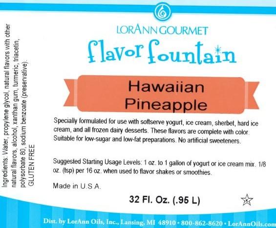 HAWAIIAN PINEAPPLE ICF