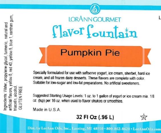 PUMPKIN PIE ICF