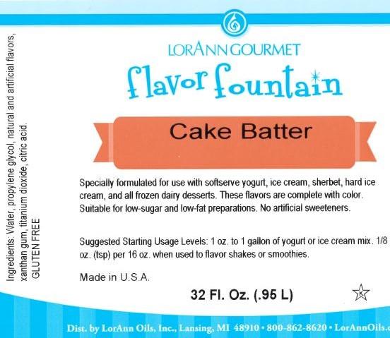 CAKE BATTER ICF