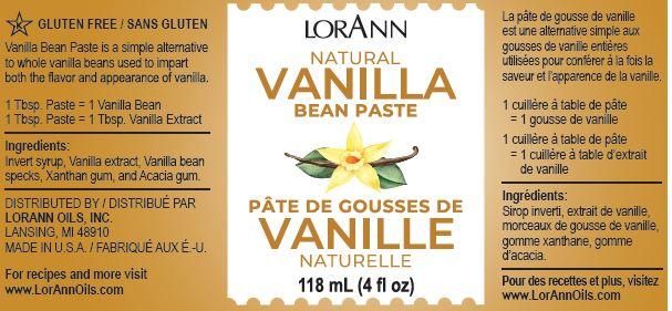 VANILLA BEAN PASTE, NATURAL