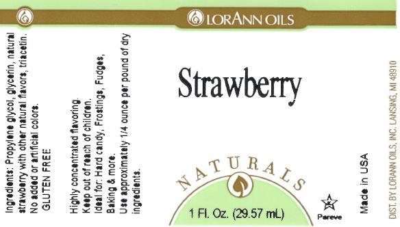 STRAWBERRY FLAVOR, NATURAL 