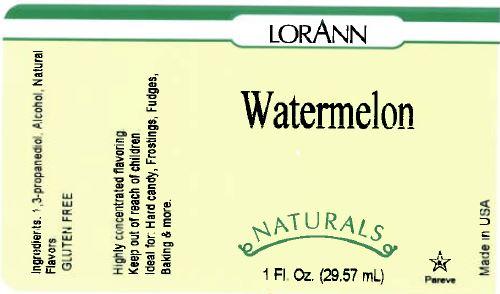 WATERMELON, NATURAL FLAVORS