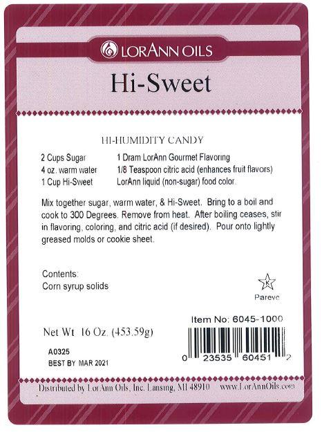 HI-SWEET POWDERED CORN SYRUP