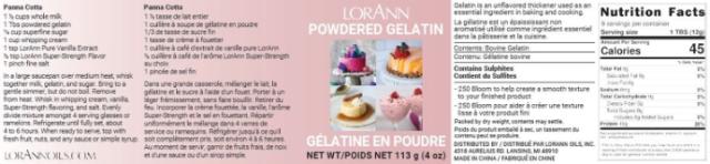 GELATIN, 250 BLOOM