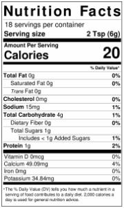 Nutrition