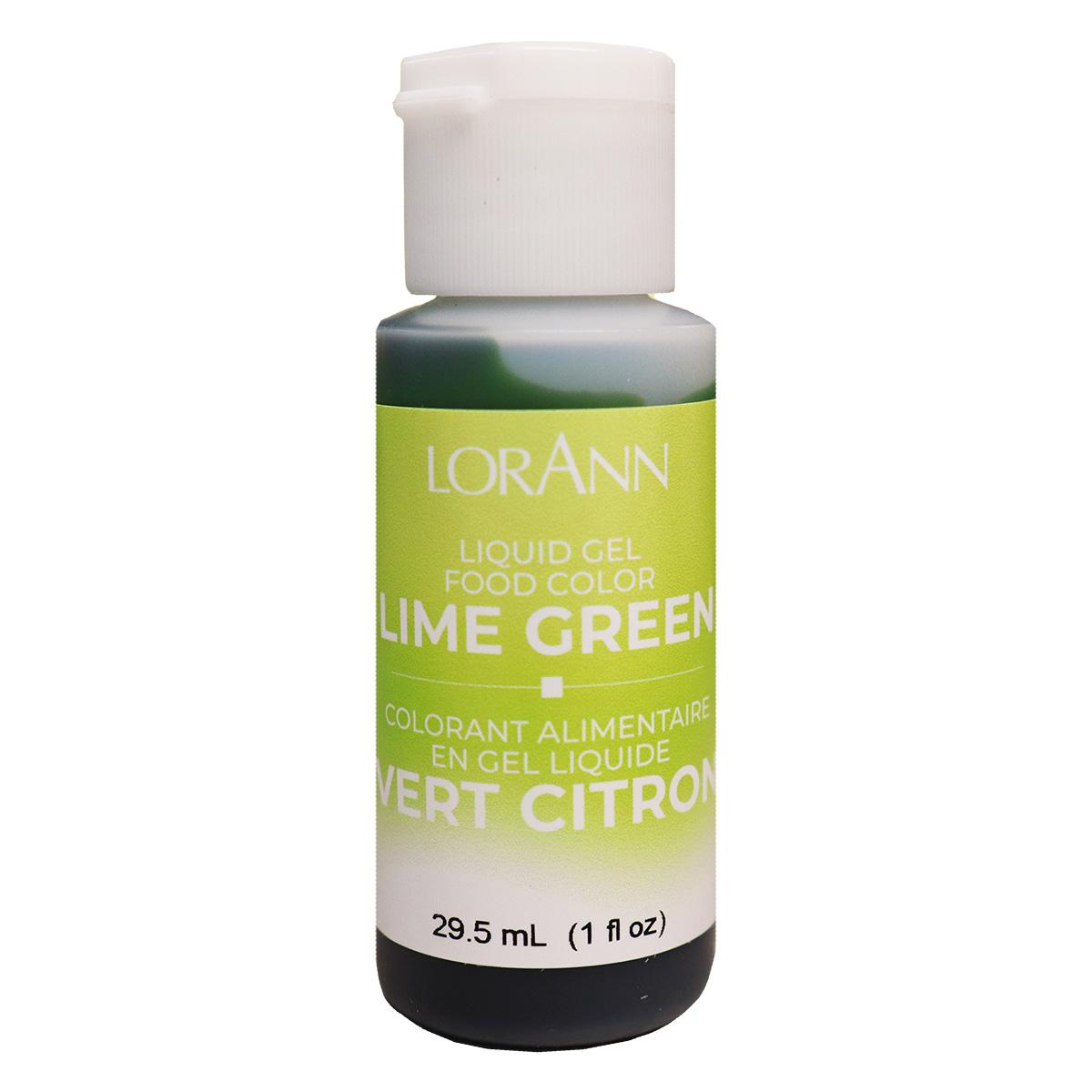 LIME GREEN LIQUID GEL COLOR
