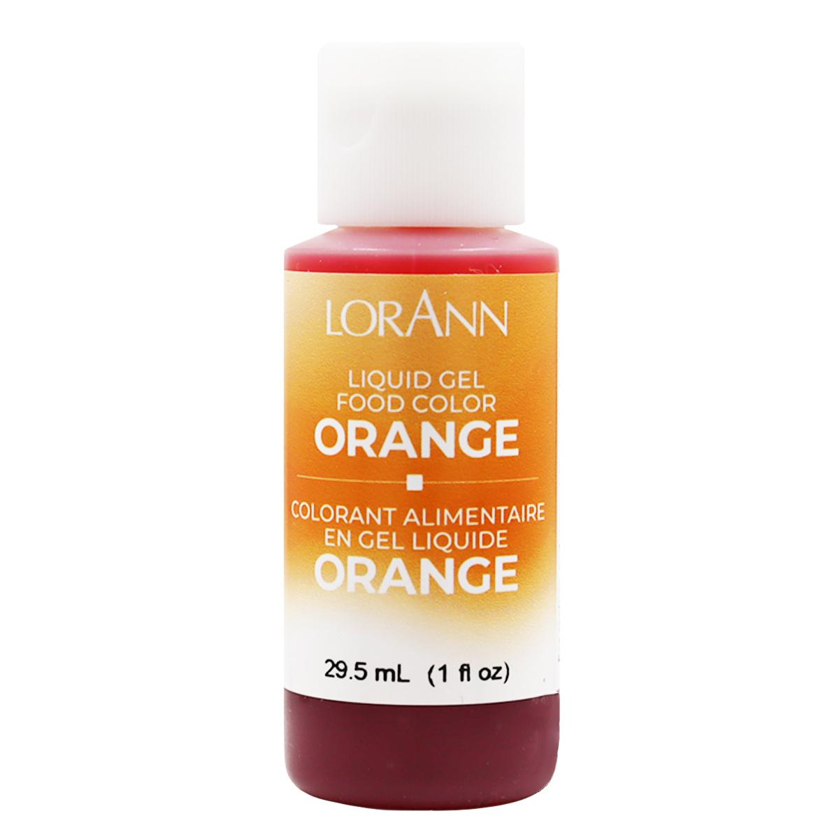 ORANGE LIQUID GEL COLOR