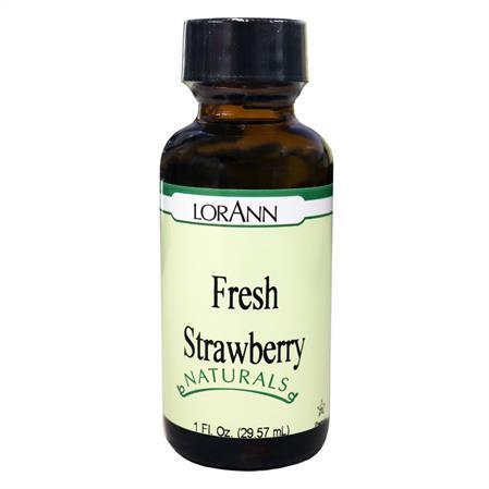 FRESH STRAWBERRY, NATURAL FLAVORS