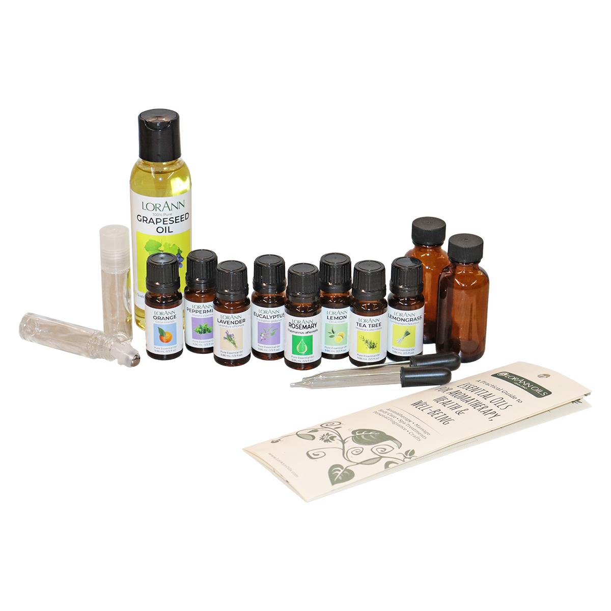 *AROMATHERAPY ESSENTIAL EIGHT BLENDING KIT