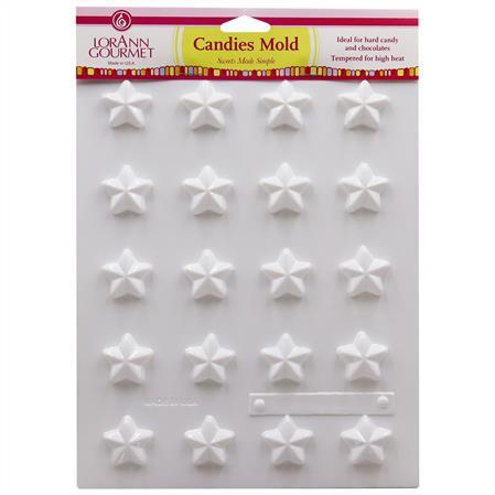 STARS CANDIES SHEET MOLD