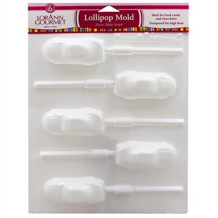 RACECAR LOLLIPOP SHEET MOLD