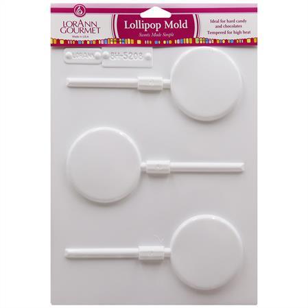 LARGE ROUND LOLLIPOP SHEET MOLD