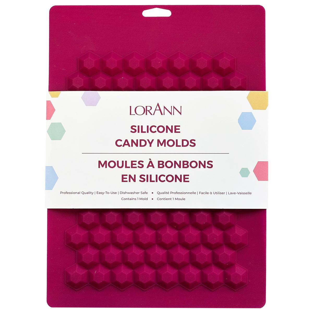 SILICONE HEXAGON BREAK-UP CANDIES MOLD