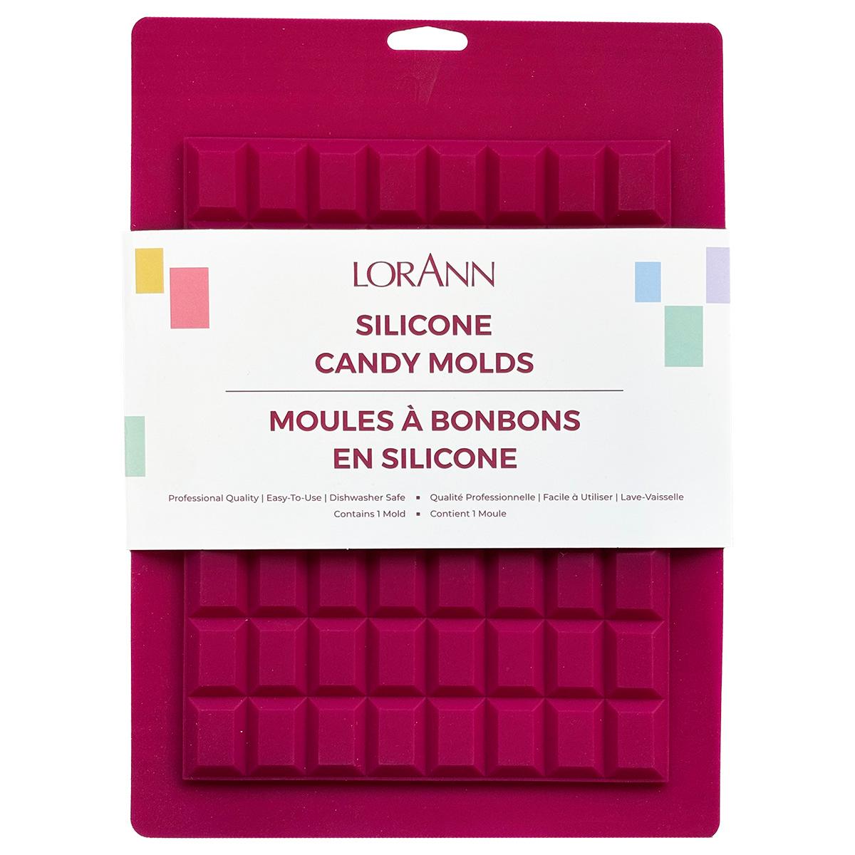 SILICONE RECTANGLE BREAK-UP CANDIES MOLD
