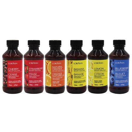 *BAKERS FRUITY EMULSION VARIETY PACK