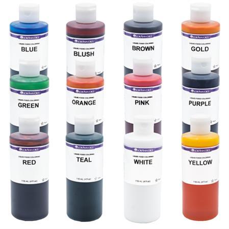 ASSORTED LIQUID FOOD COLOR