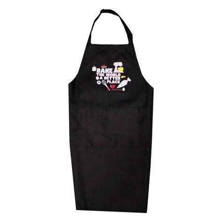 APRON - BAKE THE WORLD A BETTER PLACE