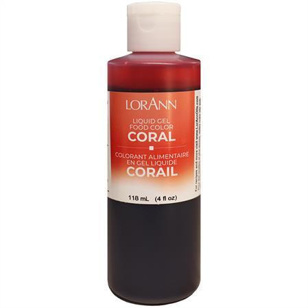 CORAL LIQUID GEL COLOR