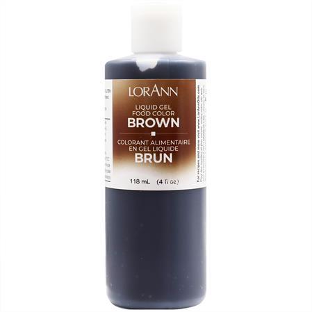 BROWN LIQUID GEL COLOR